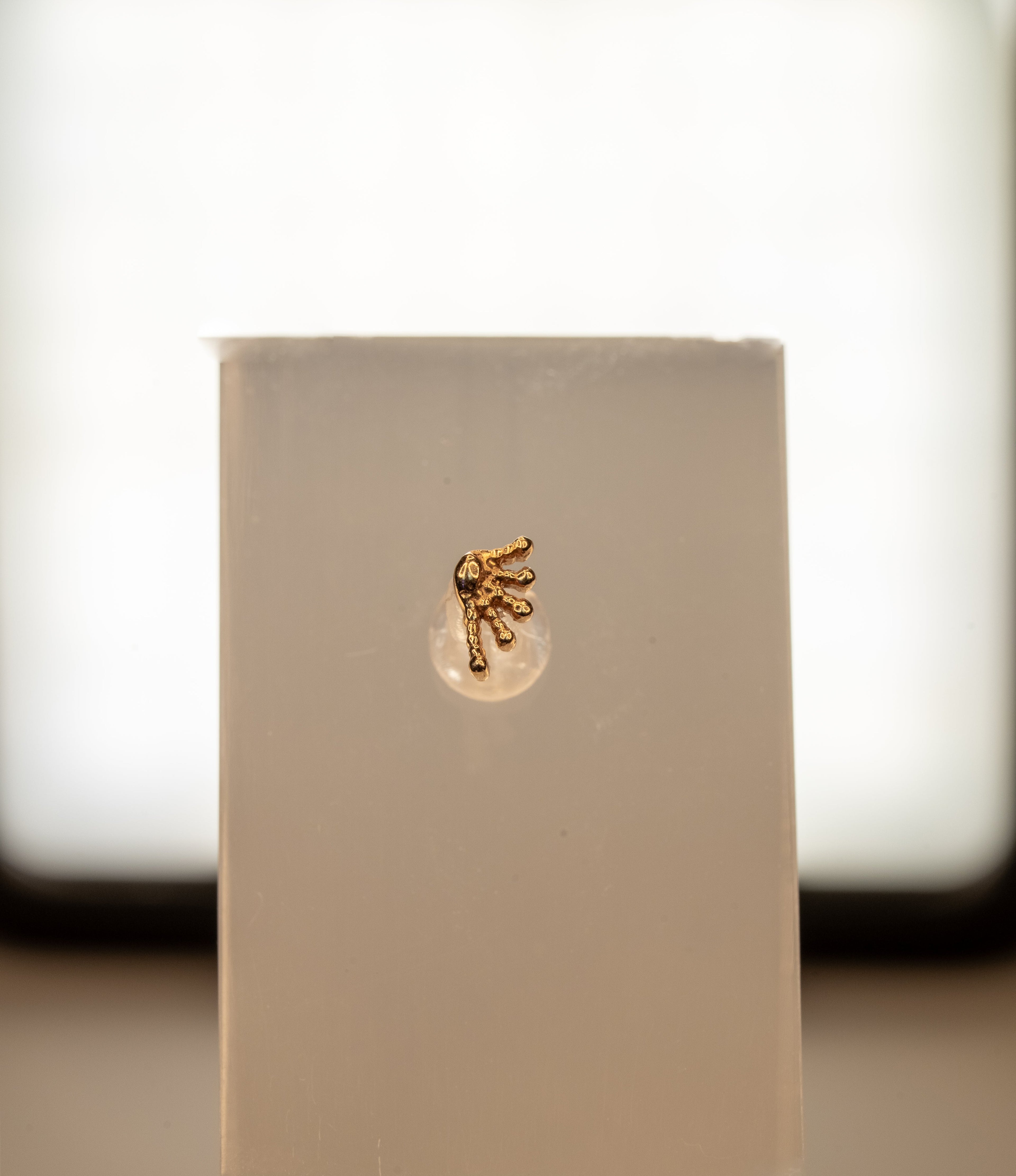 Raio de sol – Ouro 14k (Joia mexicana - Modelo único)