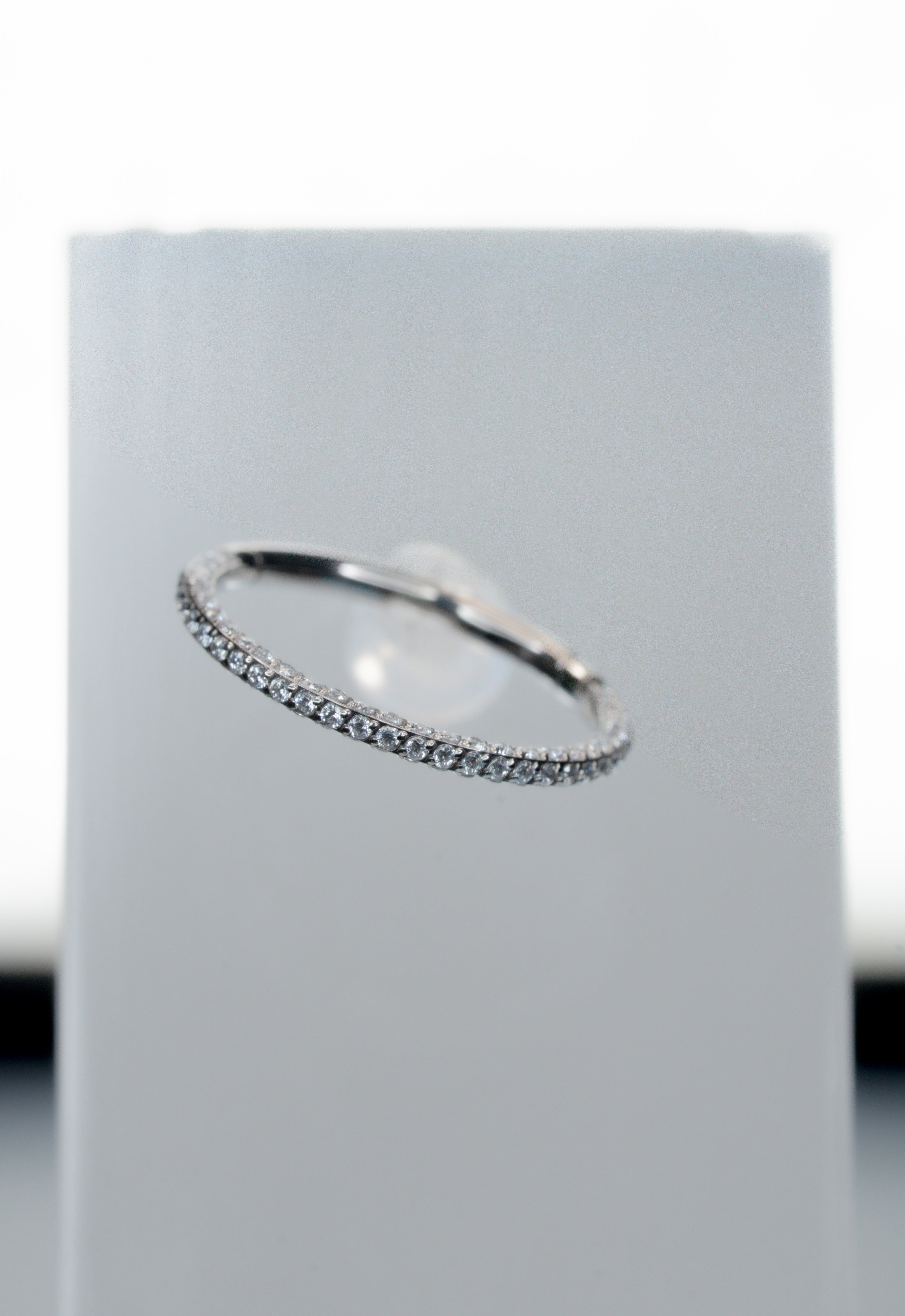 Ring 3D com zircônia - Titânio