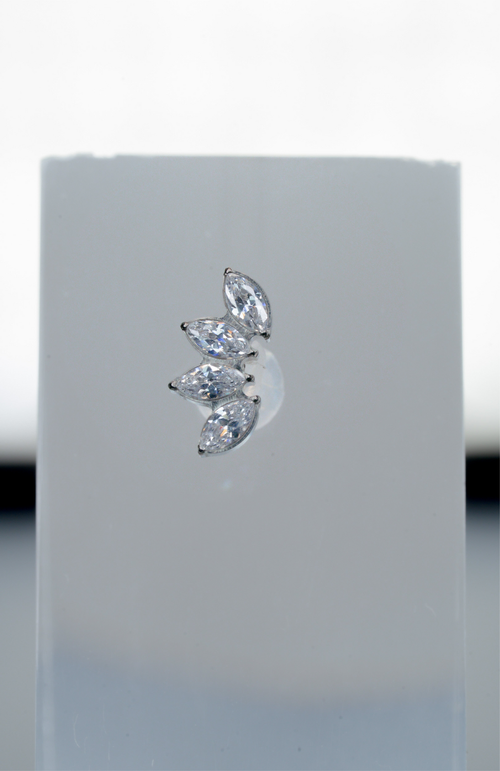 Navet 4 zircônias - Titânio