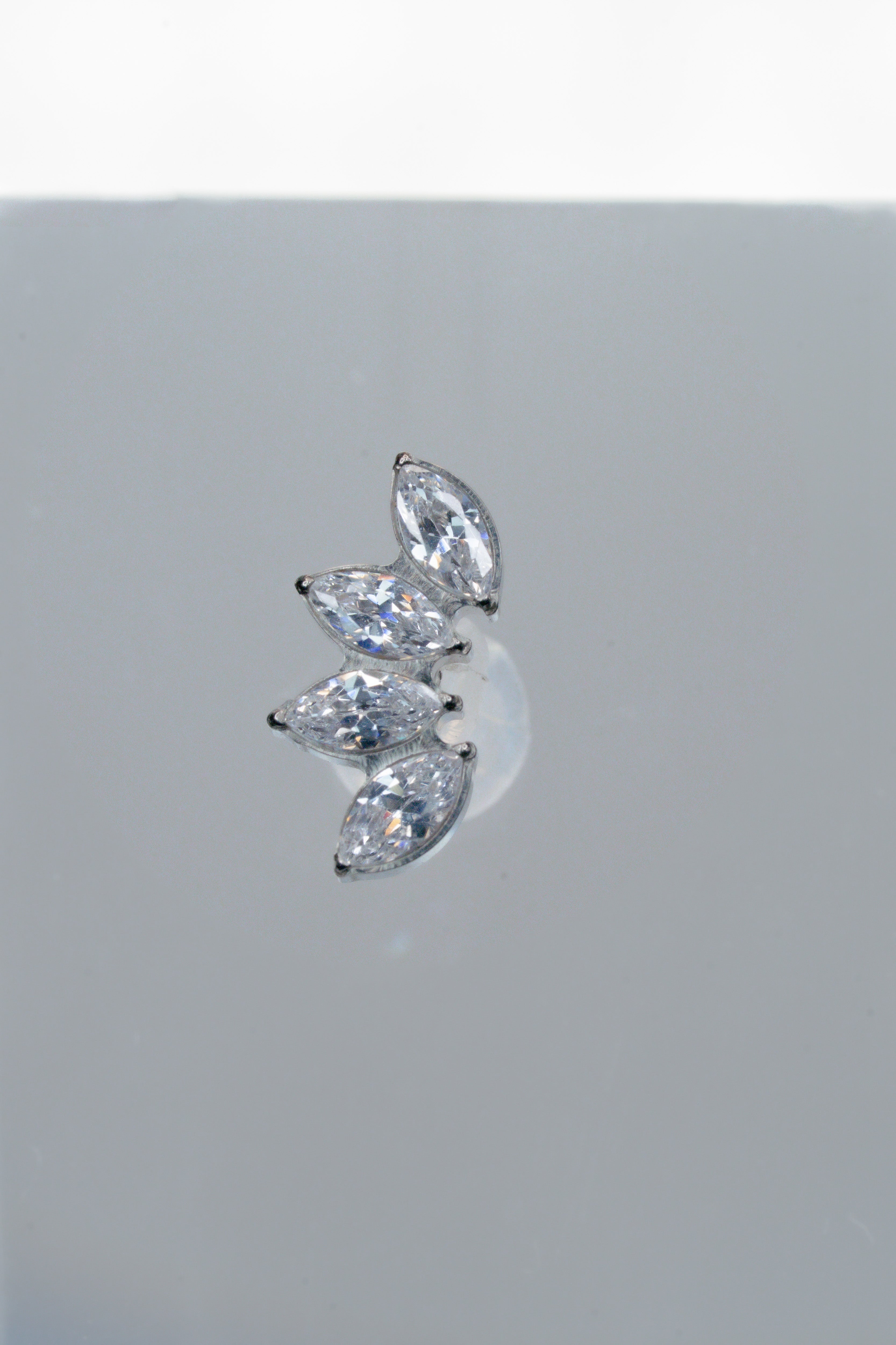 Navet 4 zircônias - Titânio