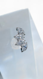 Navet 4 zircônias - Titânio